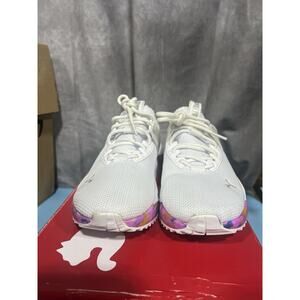 Puma Pacer Future Bleached Shoes 387015-01 Boys Size 5.5c